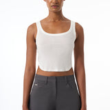 WHITE TANK TOP